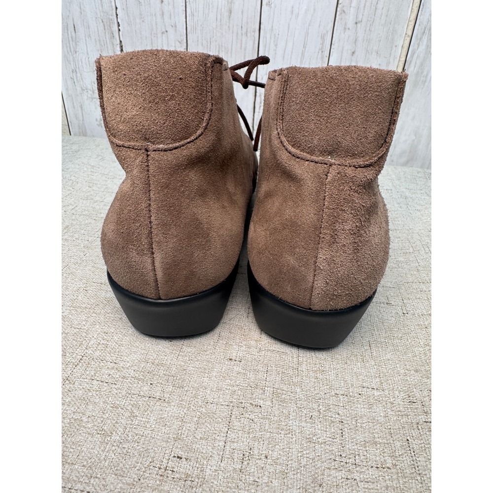 SAS Tripad Comfort Brown Suede‎ Lace-Up Chukka Ankle Shoes Women's 9 WW - Picture 6 of 8